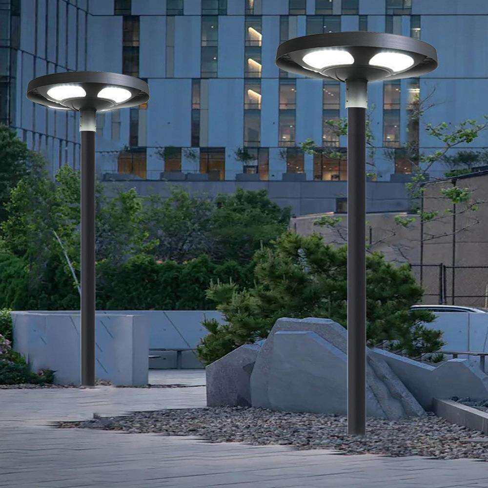 自动光控UFO飞碟形户外庭院花园别墅室外防水太阳能庭院路灯