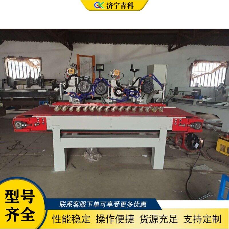 全动自801控三刀瓷砖切机大理石地板开割槽磨边机石材岩数板切割