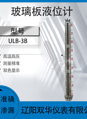 锅炉水位计水箱显示器水位计ULG-A双色玻璃板液位计