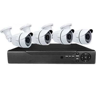 cctv camera Security System AHD 1080P KIT4路监控套装