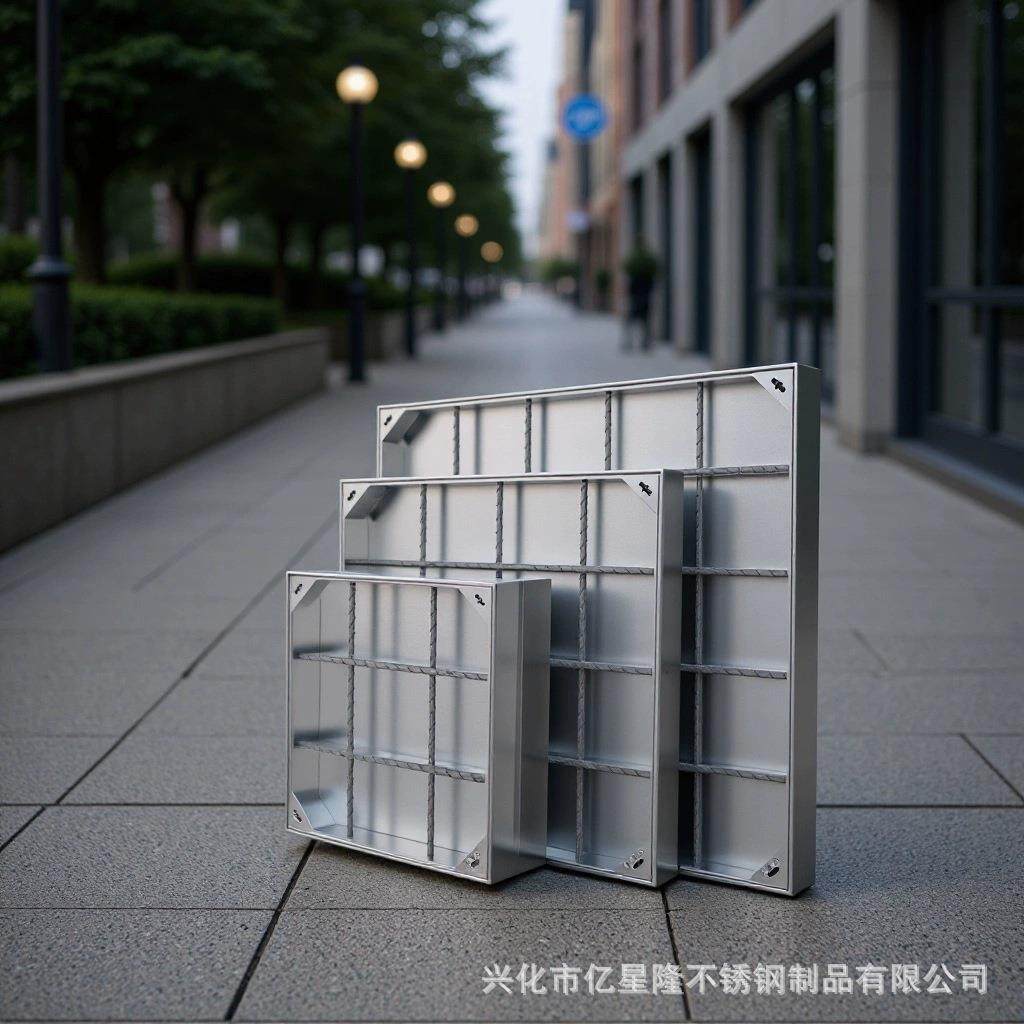 工厂不锈钢隐形井盖圆方形装饰窨井盖加工304不锈钢井盖厂家,基础建材,井盖,淘宝优惠券,粉丝福利购,淘宝优惠卷