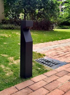 户外灯防水新款现代庭院灯艺术园林方形灯景观灯花园别墅草坪灯