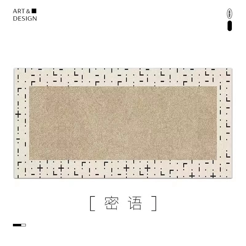 复古卧室床边h毯客厅沙发茶几垫主卧床前长条Q地毯家用防滑耐脏脚