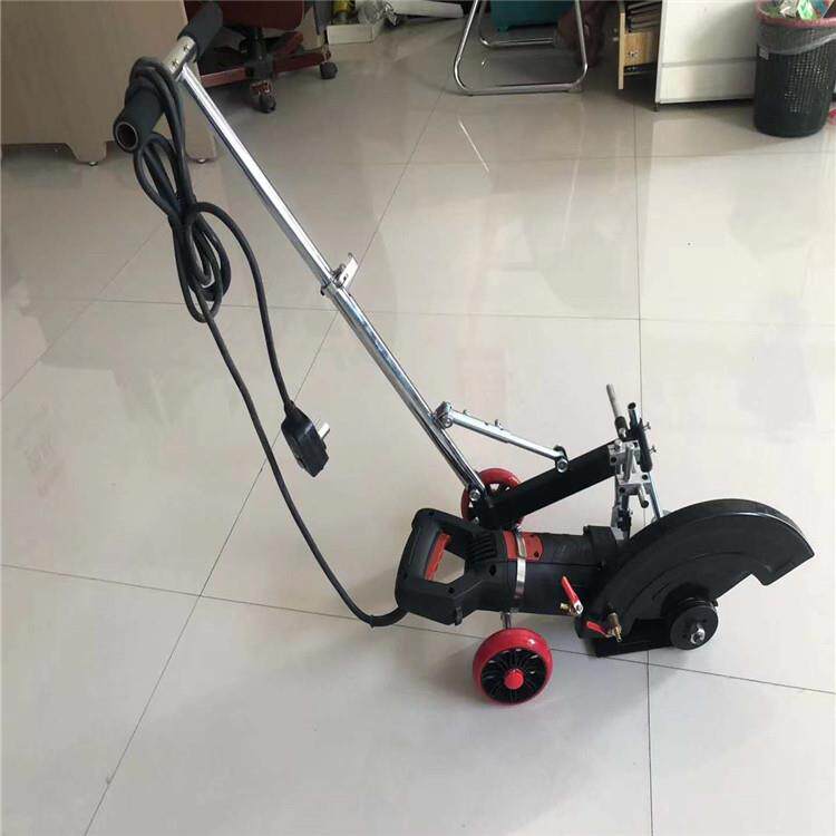 便携式路面切缝机 电动马路切割机 注水小型地面切割机 图片