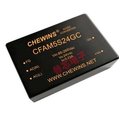 CFAM5D05-05IGC全国产AC-DC电源模块85-265V输入220V转5V5V双路5W