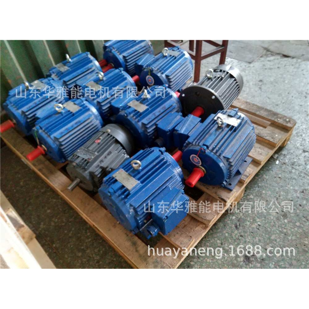 YT-112M-6-2.2电机配PT100测温YSF电机非轴端闷盖保留风罩安装孔