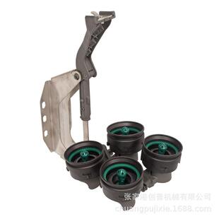 畜牧养殖配件 GEA清洗盘 不锈钢可折叠支架 塑料皮碗