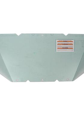 梅思安MSA 10115837 透明防护面屏防冲击PC屏 可配下颌保护器使用