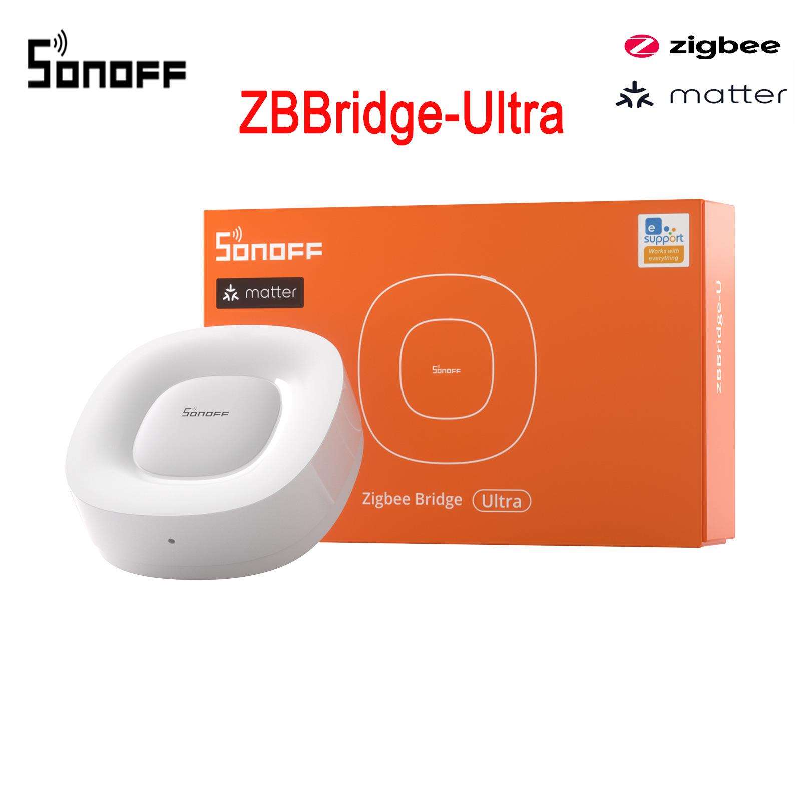 SONOFF ZBBridge-U Zigbee Matter有线以太网智能家居安全网关