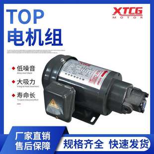 三角油泵摆线泵打头机油泵冷墩机油泵电机组0.19KW/190W TOP-12A