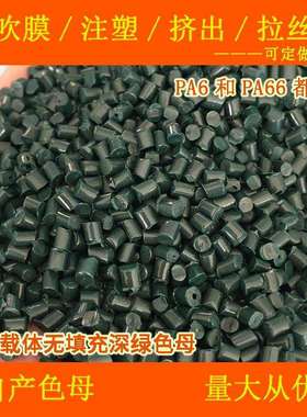 尼龙载体无填充深绿色母22136耐高温尼龙载体无填充深绿色母22136