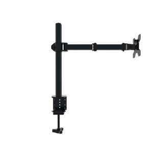 跨境现货夹具式双屏显示器支架360旋转桌面自由升降显示器壁挂架