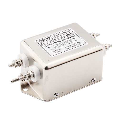 S220-20HS 20A 250V双节高性能电源滤波器 PLC专用滤波器 电感器