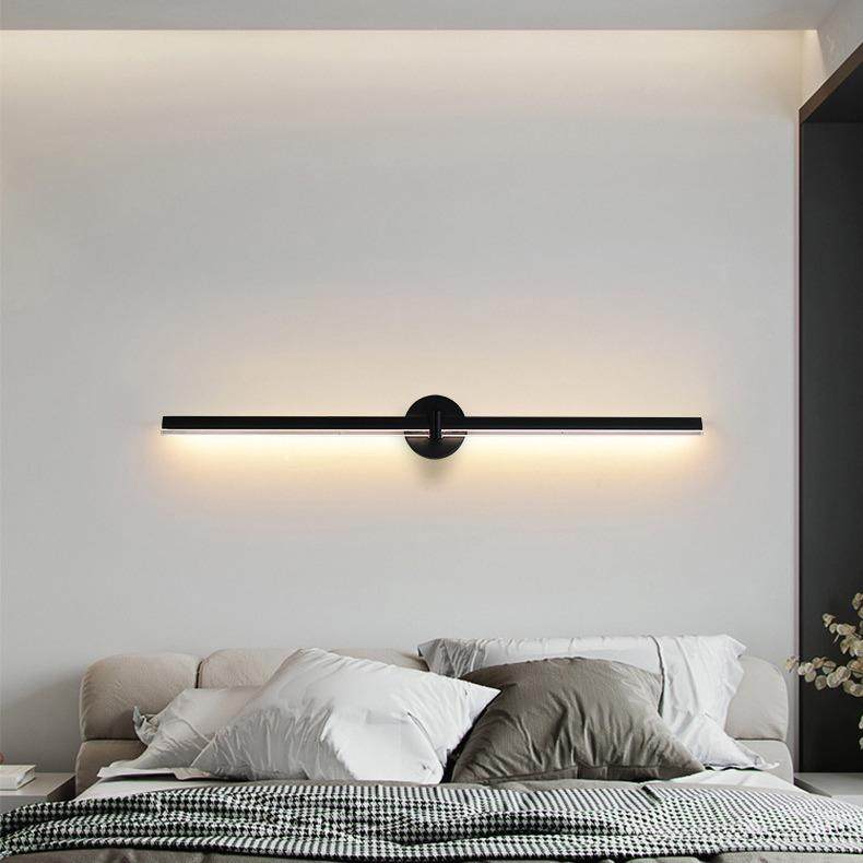 2023年新款简约一字长条壁灯客厅卧室楼梯间设计师创意墙壁装饰灯