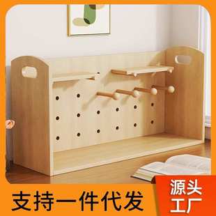 桌面书架学生书桌上分层置物架写字台收纳神器办公桌上小型储物柜