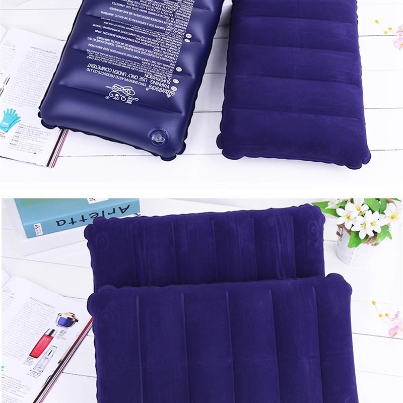 火车飞机睡觉腰垫靠枕抱枕午睡趴睡枕充气枕头旅行便捷枕户外露营