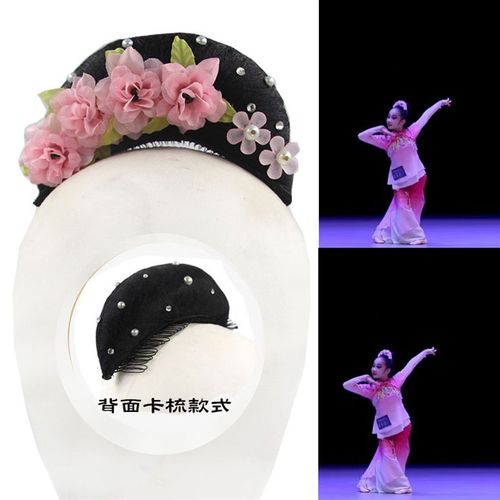 古典舞蹈剧目筝筝纸鸢独舞艺考舞台演出表演古装汉服演出假发头饰