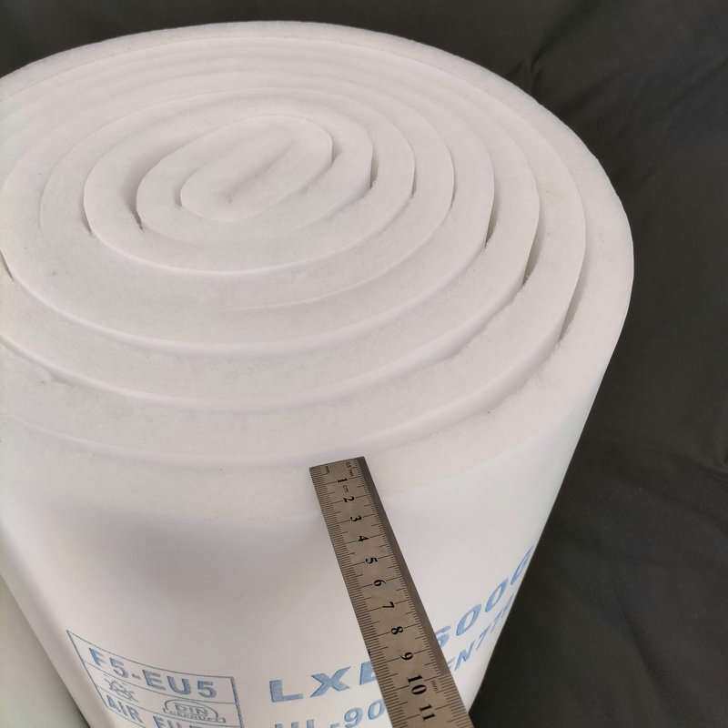 中效过滤棉烤漆房风口棉喷漆过滤棉滤油聚酯纤维空气防尘过滤棉