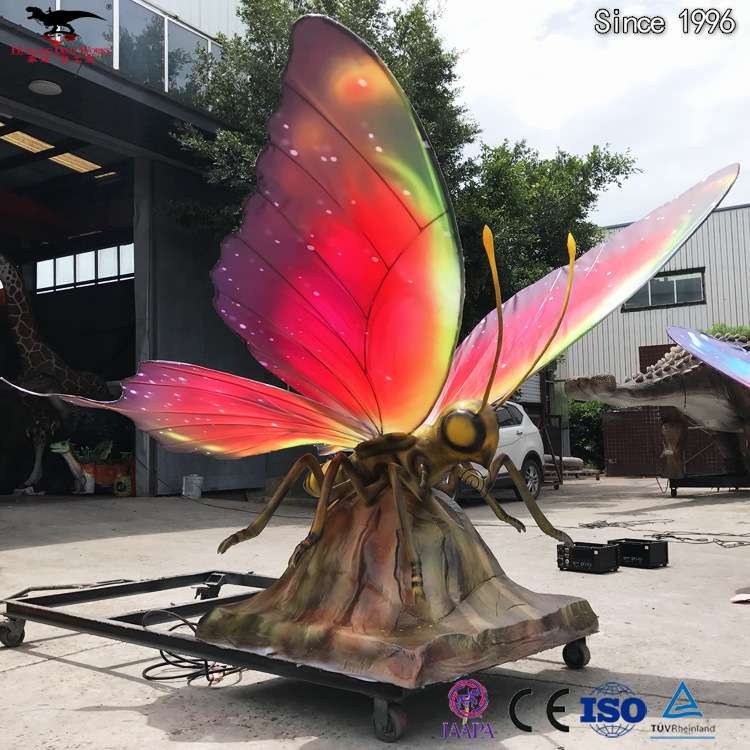 梦幻精灵动物装饰仿真蝴蝶摆件可动仿真昆虫