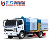 东风股份系列3800轴距后置吸尘车 5方垃圾箱 1.5方清水箱