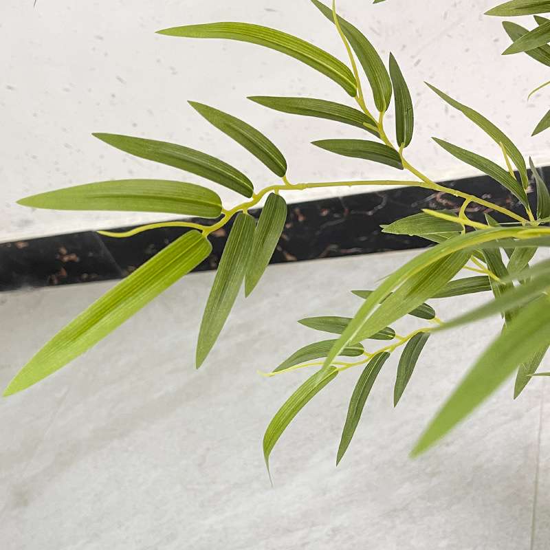 绿植迷尔竹落地盆栽室内仿生植物摆件装饰品婚庆布置高仿真竹子