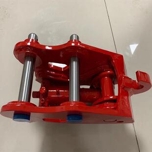 液压振动夯配件挖机快速连接器 挖机抓斗快换接头 60轴快速换斗器