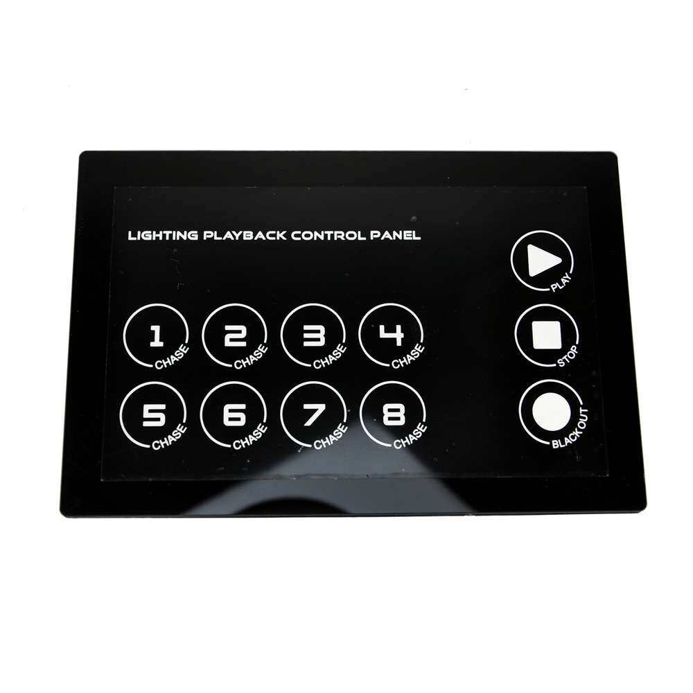 不夜天KTV灯光程序播放触控面板DMX信号控制器带网口touch panel