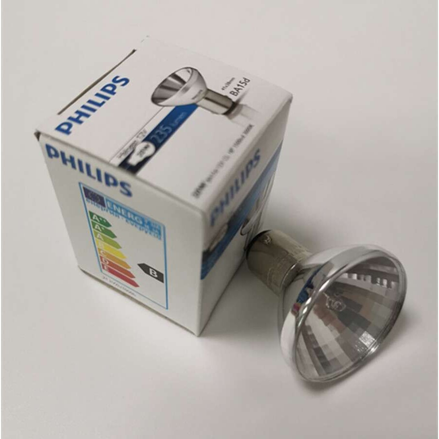 PHILIPS 12V 20W 6433 GBD 6度 BA15D 伯腾宝特ELX-808酶标仪灯泡