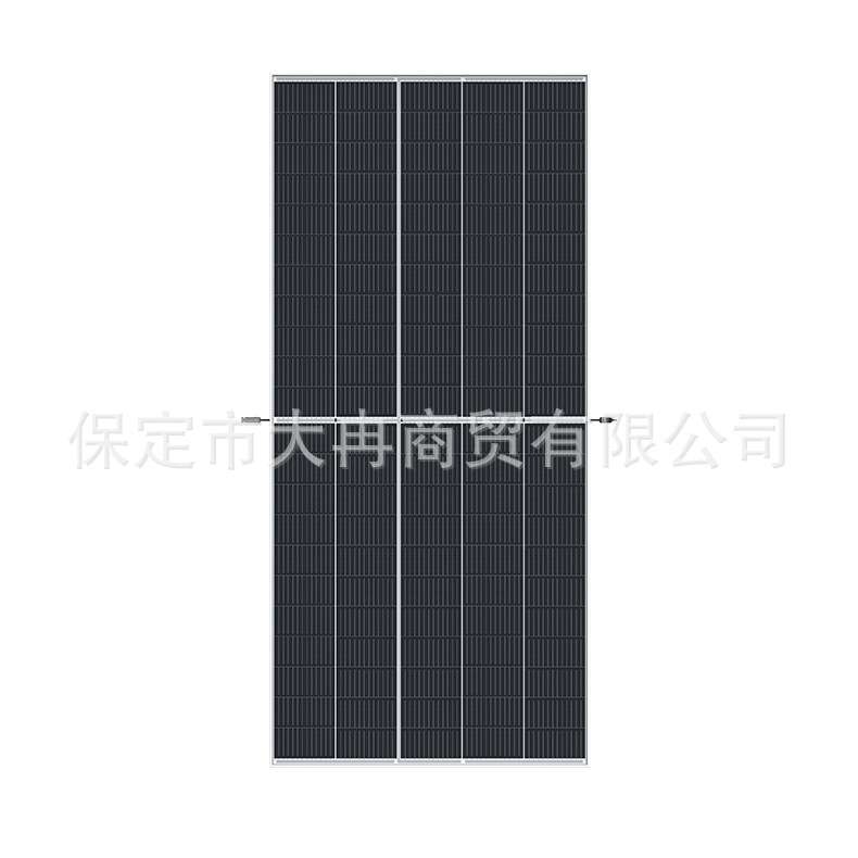 天合太阳能光伏板 足瓦足率 700w并网资料全大功率单晶硅太阳能板