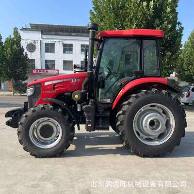 Four-wheel tractor四轮农用704东方红拖拉机 大桥四驱深耕犁地机