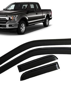 适用福特FORD F-150 Extended Cab 2015-2020晴雨挡侧窗导流板