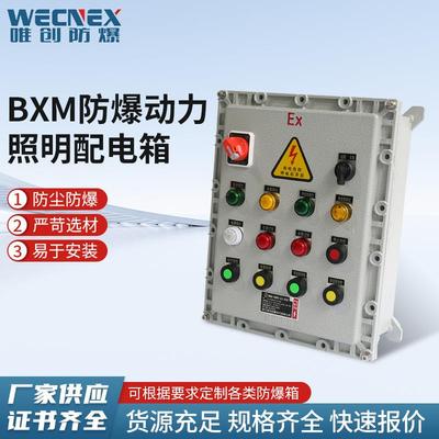 BXM（D）防爆照明动力配电箱 防腐IB Extb 防爆接线箱配电箱