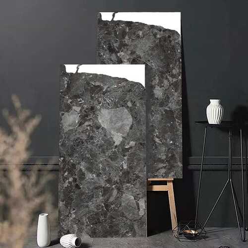 600*1200mm dark glazed porcelain polished mable floor tiles