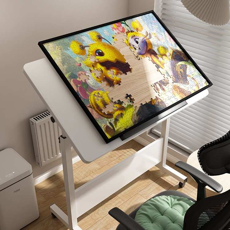 拼图桌可移动折叠美术绘画桌子专业儿童手工美术工作台设计师制图