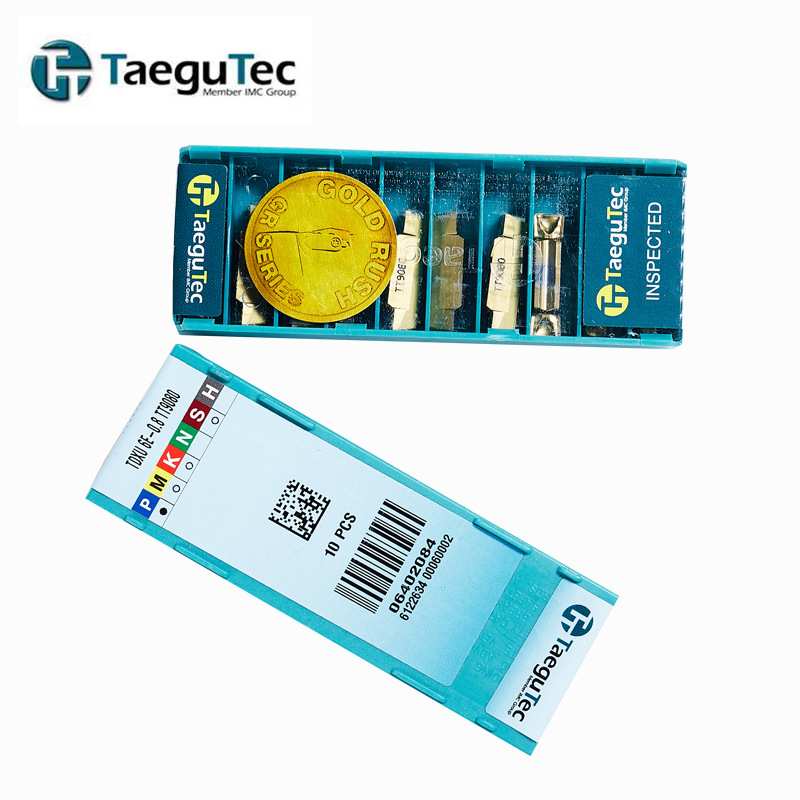 韩国特固克TaeguTec数控切槽刀片TDXU 6E-0.8 TT9080外圆内孔车削