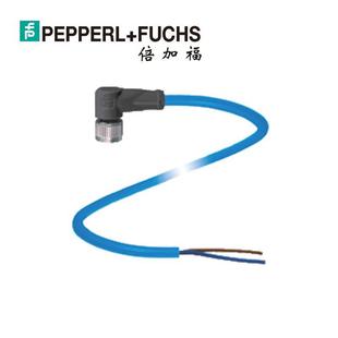 PEPPERL PUR弯头M12电缆5米NAMUR线缆033596 FUCH倍加福V1