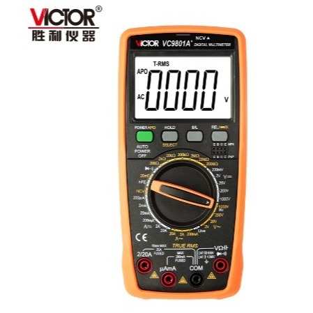 胜利 VC9801A+/VC9802A+/VC9804A+/VC9805A+/VC9808+ 数字万用表