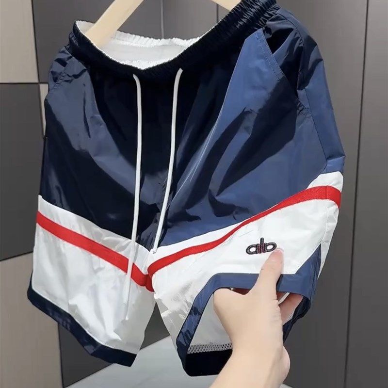 欧货男士休闲短裤夏季薄款外穿裤子男宽松商务帅气青年速干五分裤,男装,短裤,淘宝优惠券,粉丝福利购,淘宝优惠卷