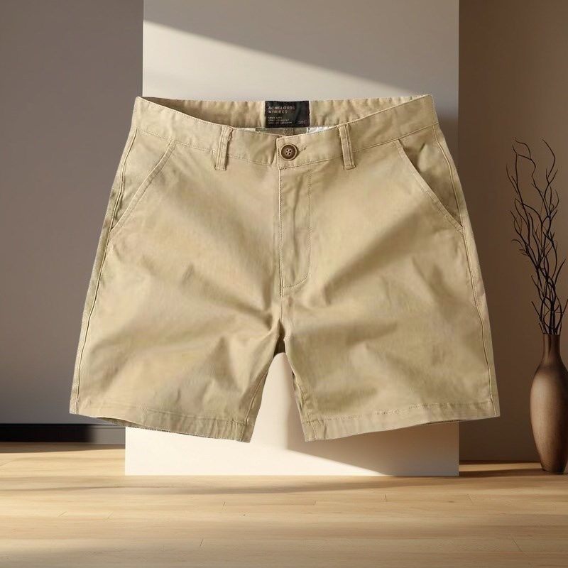 2025休闲短裤男潮纯棉修身三分四分裤夏季潮牌五分3分4分裤工装裤,男装,短裤,淘宝优惠券,粉丝福利购,淘宝优惠卷