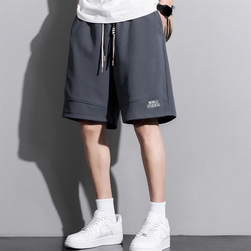 潮牌街头男生短裤夏季爆款加大码五分裤男款新款中裤宽松潮流短裤,男装,短裤,淘宝优惠券,粉丝福利购,淘宝优惠卷