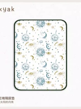 安晚 婴儿纯棉隔尿垫大尺寸可洗 透气新生宝宝护理床垫四季可用