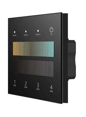 4区 DALI总线供电/24VDC CCT DALI主控触摸面板 TD2-4S