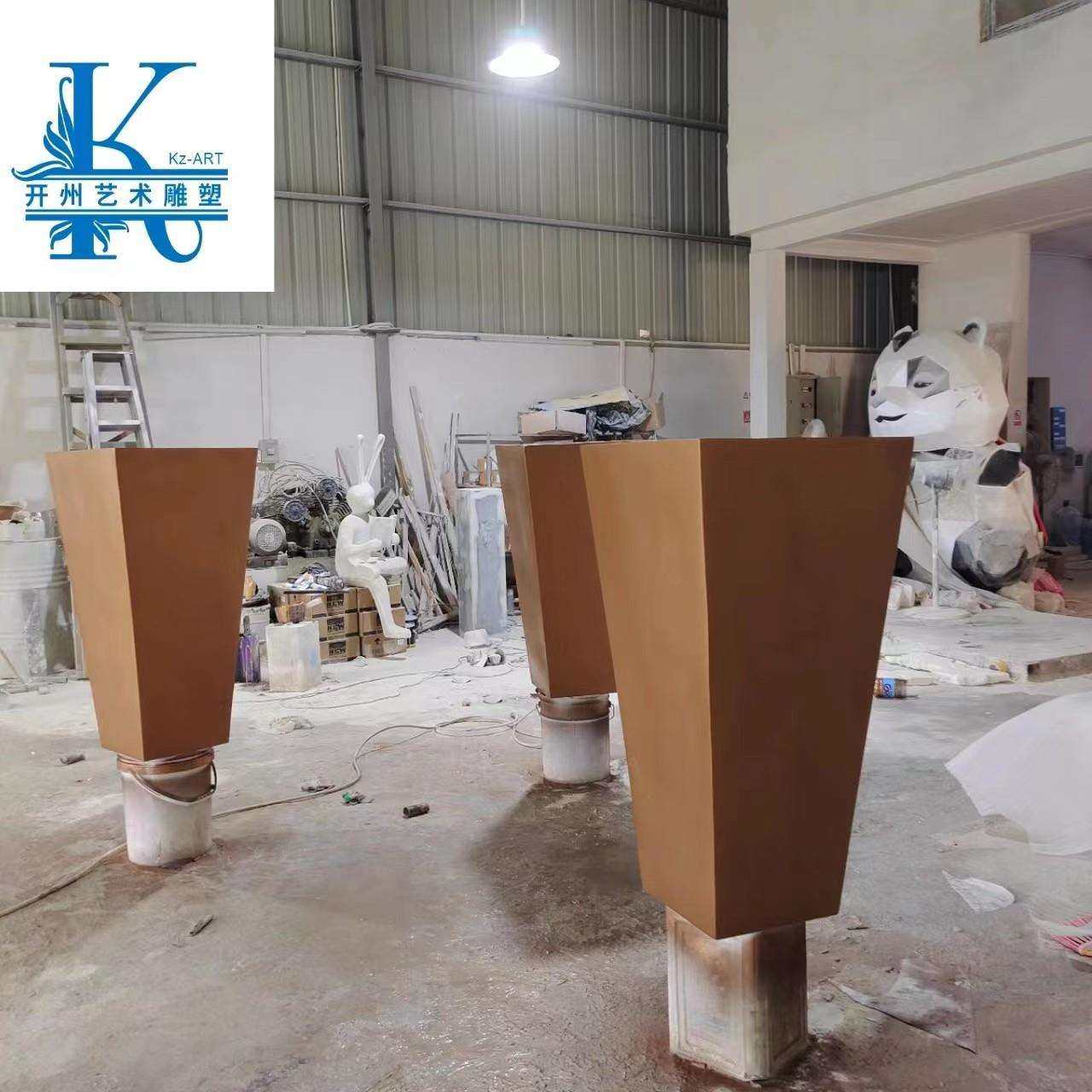 玻璃钢大口形花盆阔口圆形花器商场酒店美陈花盆装饰雕塑花器树脂,农机/农具/农膜,其它农用工具,淘宝优惠券,粉丝福利购,淘宝优惠卷