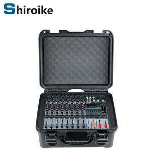 专业箱式 8路调音台带功放一体机256种DSP参数可调音频效果器