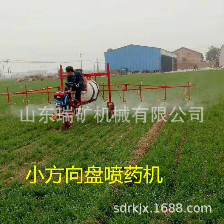 自走式打药机小麦地喷药机小方向盘喷药机宽幅蔬菜喷药机喷雾器