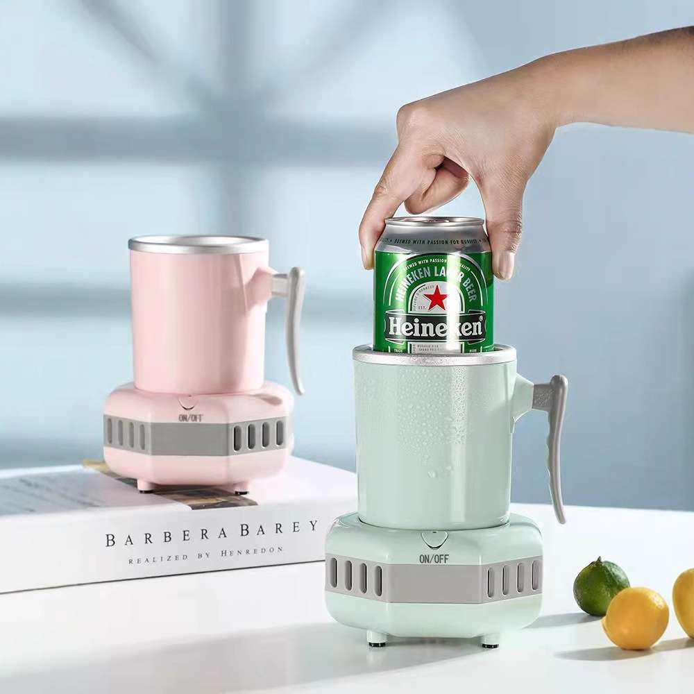 制热杯冰镇杯制冷杯快速加热恒温杯55度暖暖杯降温加热双用冷暖杯
