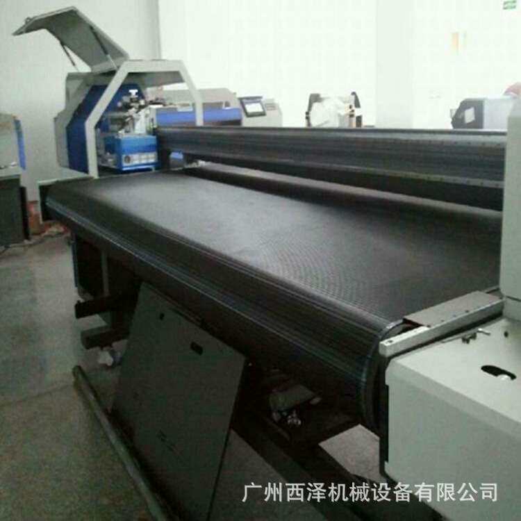 布匹皮革数码印花机广告喷印吸风打印写真机黑色螺旋环形平面网带