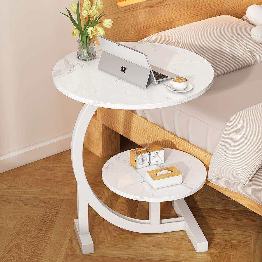 床边桌可移动简约小圆桌现代卧室床边小型置物架家用迷你床头桌L&,电子元器件市场,其它元器件,淘宝优惠券,粉丝福利购,淘宝优惠卷