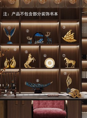 新中式一帆风顺帆船摆件办公酒柜玄关高N档家居装饰品乔迁送礼