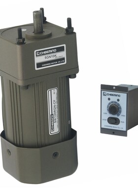 120W微型齿轮箱i减速电机220V单相380V三相5GN20K调速马达5IK120G